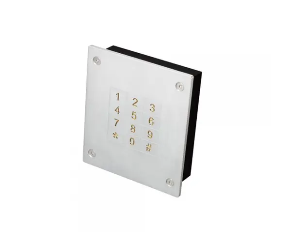 Cititor de proximitate stand-alone cu tastatura YK-1468, 40 utilizatori, 12-15 Vcc, ingropat