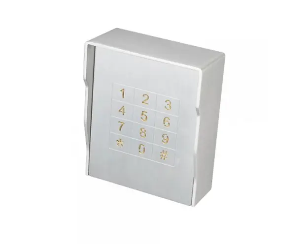 Cititor de proximitate stand-alone cu tastatura YK-1468RC, 40 utilizatori, 12-15 Vcc, aparent