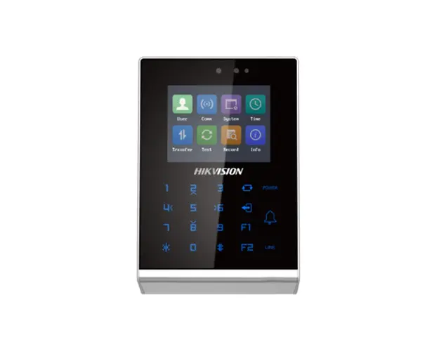 Cititor de proximitate standalone cu tastatura RFID Hikvision DS-K1T105AM, WiFi, 2.8 inch, Wiegand, Mifare, 100.000 carduri, 300.000 evenimente