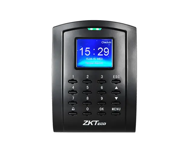 Cititor de proximitate standalone TCP/IP ZKTeco ACO-SC105-1, ecran color 2 inch, EM, 125 KHz, cod PIN, 30.000 carduri, 80.000 evenimente