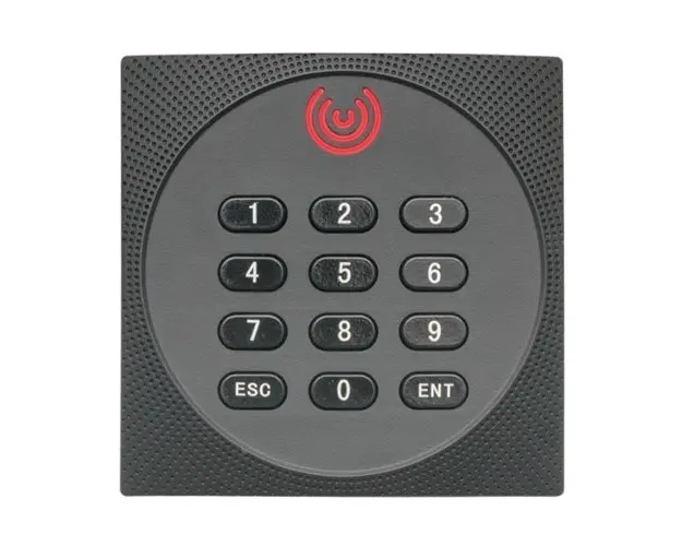 Cititor de proximitate Zkteco KR-612E, cartele, tastatura, IP64