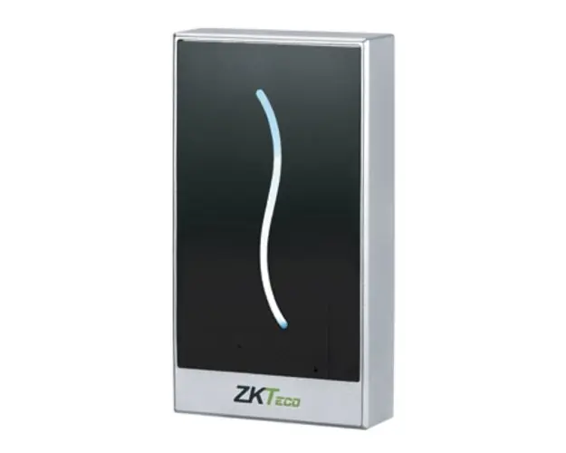 Cititor de proximitate Zkteco PROID10-B-WG-2, MF, 13.56 MHz, Wiegand, interior/exterior