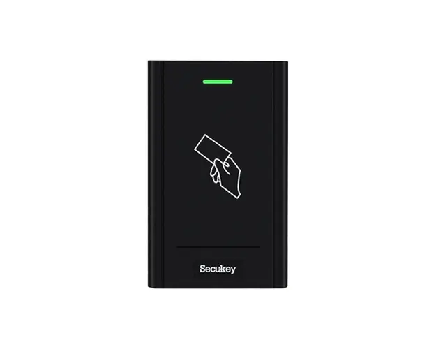 Cititor de proximitate OSDP Secukey X5-RX, EM/Mifare/HID, IP66, interior/exterior