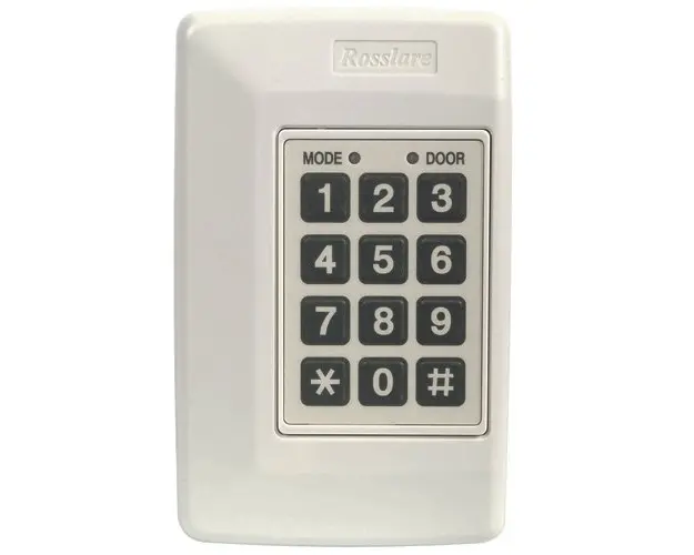 Cititor proximitate standalone Rosslare AC-115, 1 usa, 2400 utilizatori, 2000 evenimente