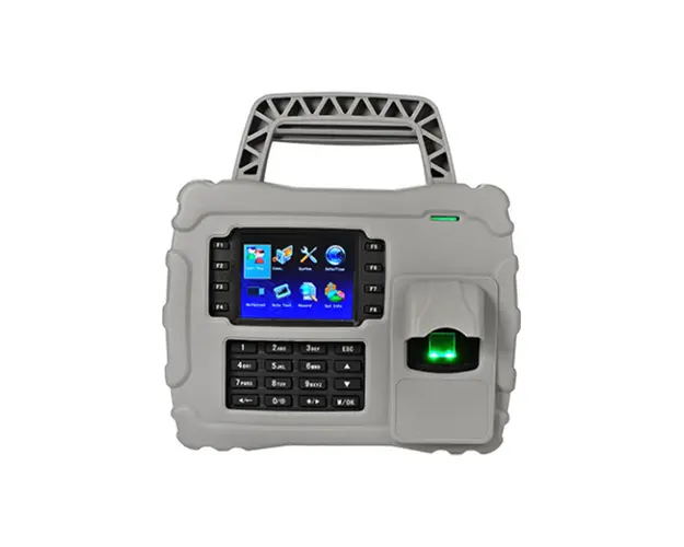 Controler de acces biometric portabil ZKTeco TA-S922ZMM-G1, 3.5 inch, parola, 5.000 amprente, 30.000 carduri, 200.000 evenimente