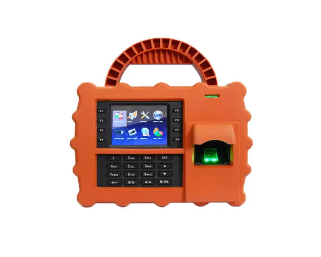 Controler de acces biometric portabil ZKTeco TA-S922ZMM-O1, 3.5 inch, parola, 5.000 amprente, 30.000 carduri, 200.000 evenimente