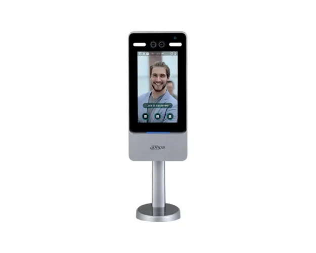 Controler de acces facial IP Dahua ASI7223Y-A-V3, facial/parola, 50.000 utilizatori, 50.000 parole, 100.000 evenimente