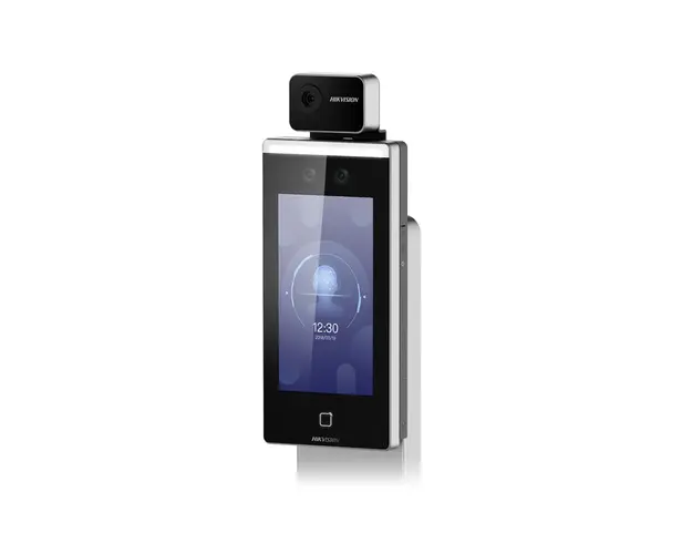 Controler de acces facial pentru detectarea temperaturii Hikvision DS-K1TA70MI-T, precizie 0.1 grade