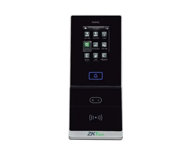 Controler de acces IP facial ZKTeco GL-PROFAC-1, ecran 2.8 inch, EM, 2000 fete, 10.000 carduri, 100.000 evenimente