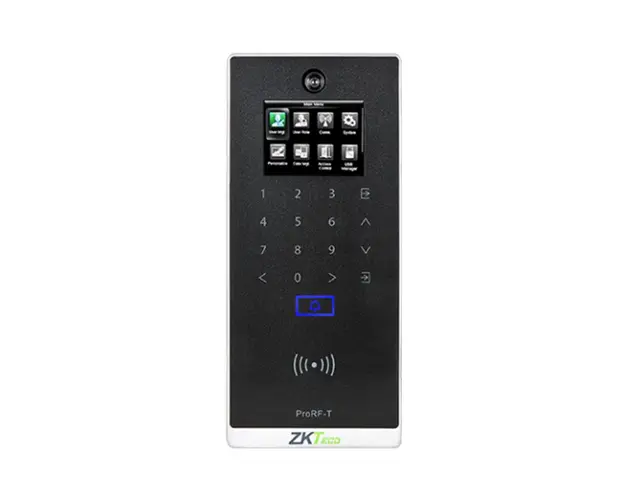 Controler de acces IP ZKTeco GL-PRORF-T-1, ecran 2.4 inch, EM, 50.000 carduri, cod PIN, 100.000 evenimente