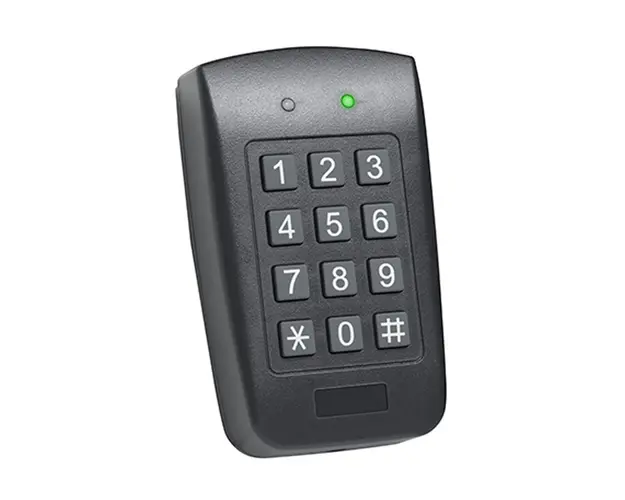 Controler stand alone pentru interior sau exterior ROSSLARE AC-F44, 500 utilizatori, 2 intrari, PIN/cartela