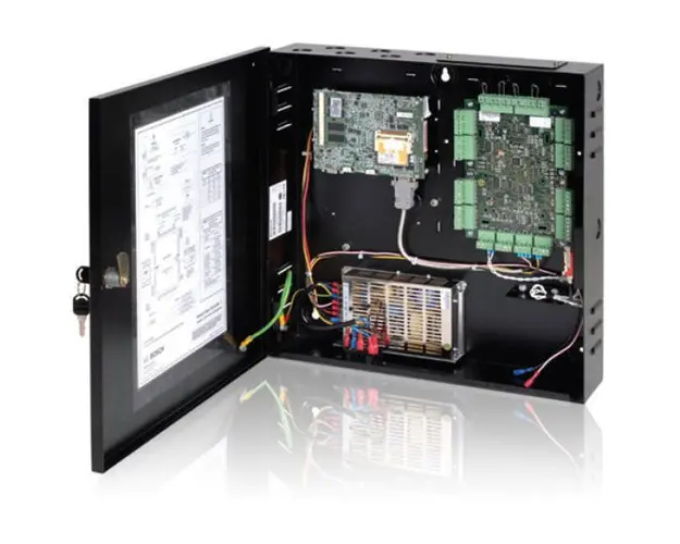 Control sistem acces Bosch APC-AEC21-UPS1, 8 zone, 20480 carduri, 100000 evenimente