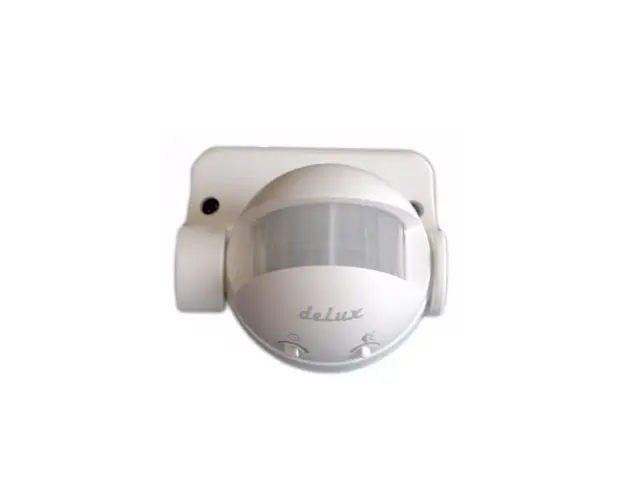 Detector de miscare PIR Daniella deLux DEL625, 6 m, 180 grade