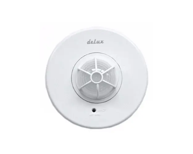 Detector de miscare PIR Daniella deLux DEL626, 6 m, 360 grade