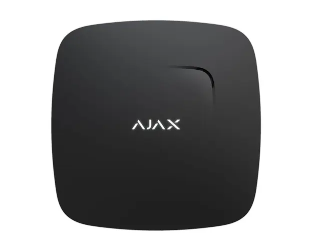 Detector de fum si temperatura wireless Ajax FireProtect BL, fotoelectric, termocuplu, 85 dB