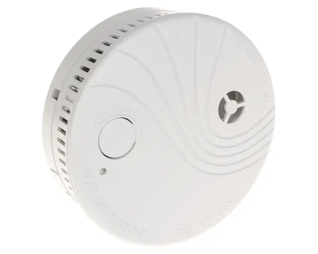 Detector de fum wireless cu sirena Hikvision AX PRO DS-PDSMK-S-WE, 85 dB, 868 MHz, RF 800 m