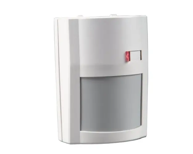 Detector de miscare adresabil dual PIR DSC AMB 300, 15x18 m, 90 grade, lentila interschimbabila