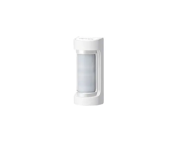 Detector de miscare exterior PIR si MW Optex VX Shield VXS-DAM(W), 12 m, 90 grade, 16 zone, pet immunity, antimasking, alb