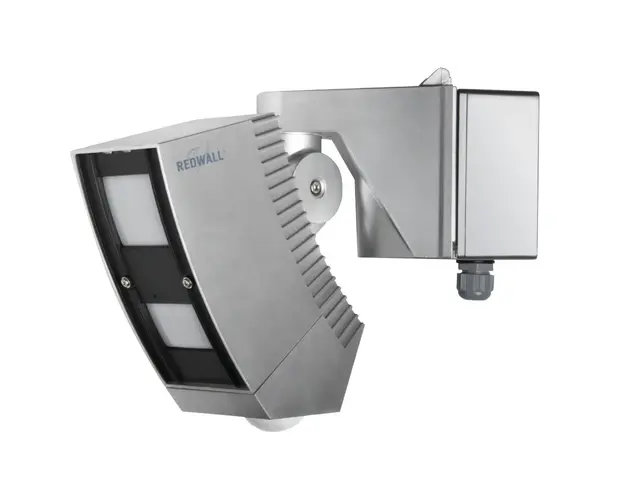 Detector de miscare exterior dual PIR Optex REDWALL-V SIP-4010/5-IP-BOX, 40x10 m, 48 zone, antimasking, creep zone, IP/PoE