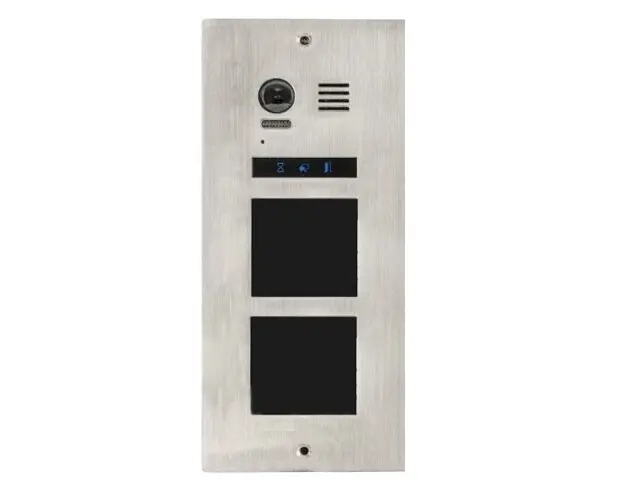 Videointerfon exterior modular DMR21-F2, ingropat,520 linii TV, IP54 