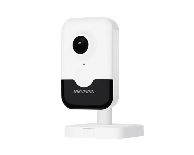 Camera supraveghere wireless IP Cube HikVision AcuSense DS-2CD2443G2-IW, 4 MP, 2.8 mm, IR 10 m, microfon, difuzor, slot card, detectie miscare