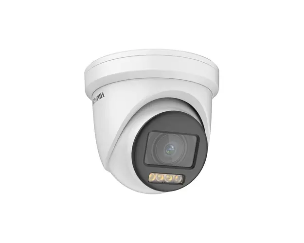 Camera supraveghere Dome Hikvision ColorVu DS-2CE79DF8T-AZE, 2 MP, lumina alba 40 m, 2.8 - 12 mm, PoC