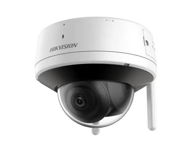 Camera supraveghere wireless IP Dome HikVision DS-2CV2141G2-IDW(2.8MM)(W)/EU, 4 MP, 2.8 mm, IR 30 m, microfon, difuzor, slot card