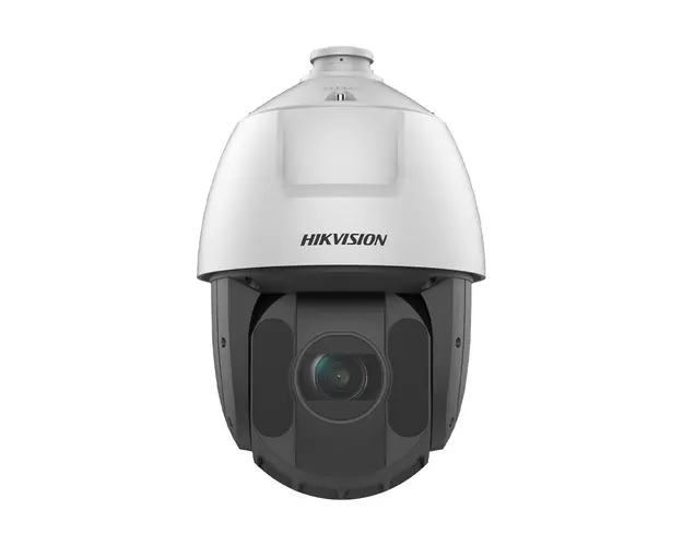 Camera supraveghere IP Speed Dome Hikvision DarkFighter DS-2DE5225IW-AE(S6), 2 MP, IR 150 m, 4.8 - 120 mm, motorizat, PoE + suport perete
