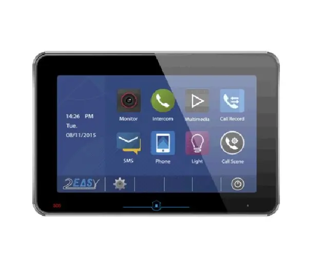 Videointerfon de interior DT31M-TD10-bk, aparent, touchscreen, 10 inch