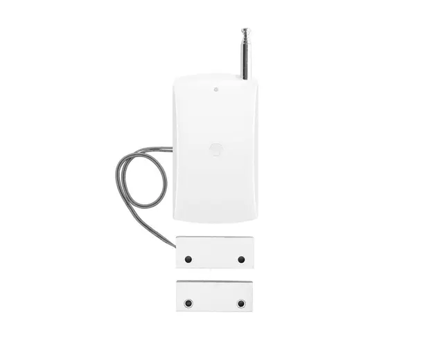 Contatc magnetic wireless Chuango DWC-3F, aparent, intrare NC, 433 MHz, RF 80 m