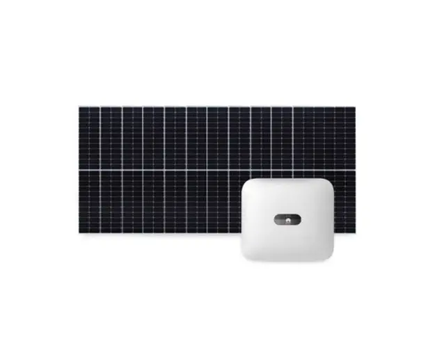Sistem fotovoltaic 5kW, invertor trifazat On Grid WiFi si 11 panouri Canadian Solar, 120 celule, 460W