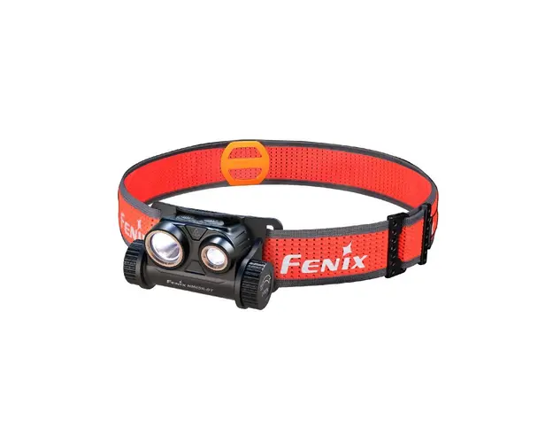 Lanterna reincarcabila pentru cap Fenix HM65R-DT Black, 1500 lumeni, 170 m