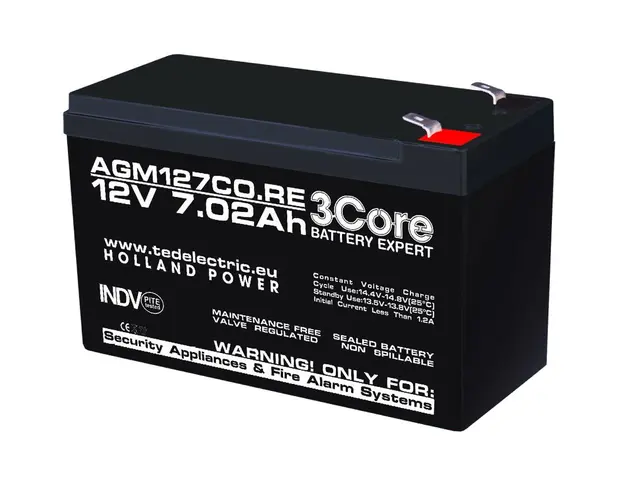 Acumulator Ted ACC 12 V, 7.02Ah, F1