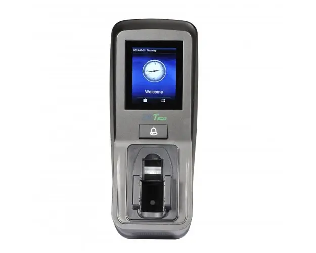 Cititor multi-biometric stand alone/controler cu pontaj ZKTeco FV350-ID, recunoastere vene, cititor de amprente, PIN