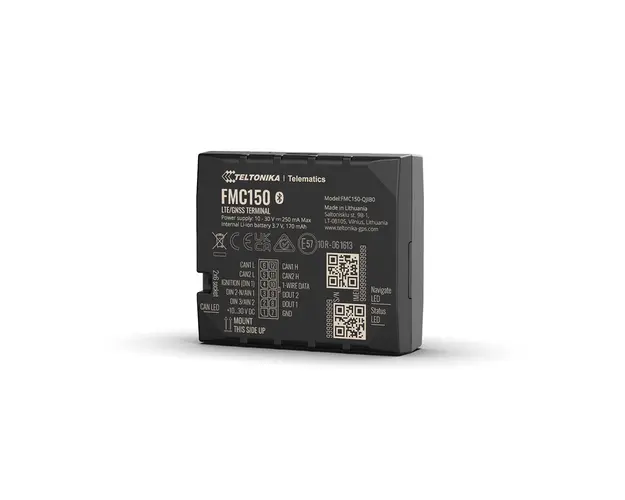GPS Tracker auto Teltonika FMC150 procesor date CAN, bluetooth, LTE CAT1, acumulator 170 mAh, GSM 4G 