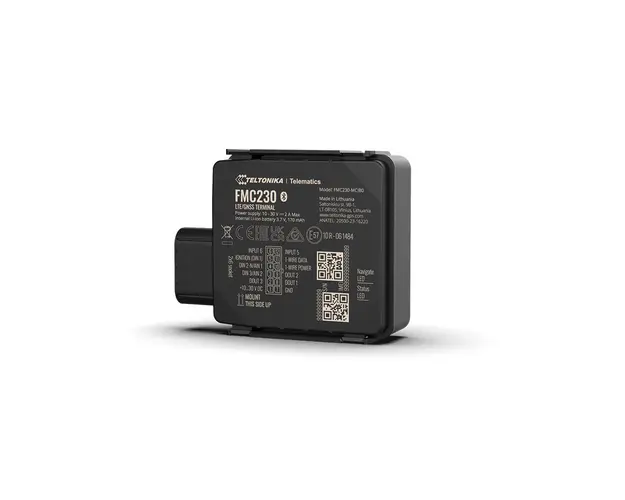 GPS Tracker auto Teltonika FMC230 bluetooth, LTE CAT1, acumulator de rezerva 170 mAh, GSM 4G
