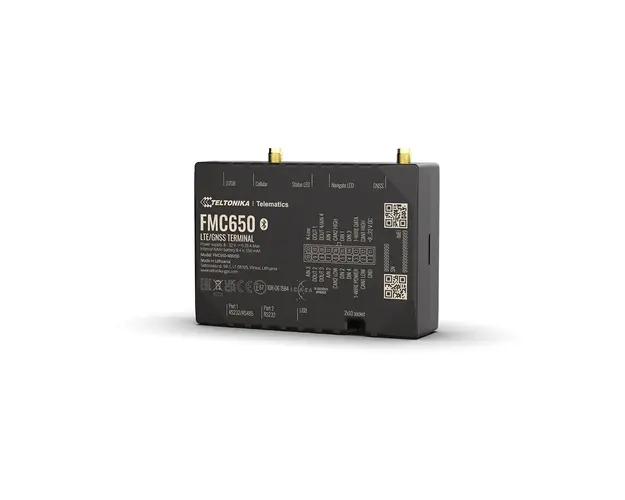 GPS Tracker auto Teltonika FMC650 bluetooth, LTE CAT1, acumulator de rezerva 550 mAh, GSM 4G
