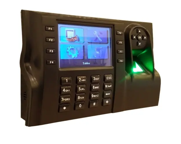 Cititor de amprente si de proximitate stand alone cu pontaj ZKTeco iClock 560+ID, RFID, 8000 amprente, 200000 evenimente