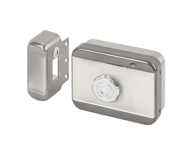 Incuietoare cu senzor magnetic DJ02(MVM)-FL, Fail Secure, 2000 kgf, aparent, 12-24 Vcc