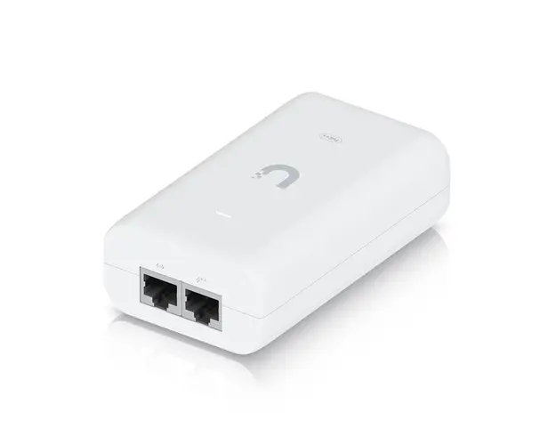 Injector PoE Ubiquiti U-POE++, 2 porturi, 60W, 48V, 1.25A