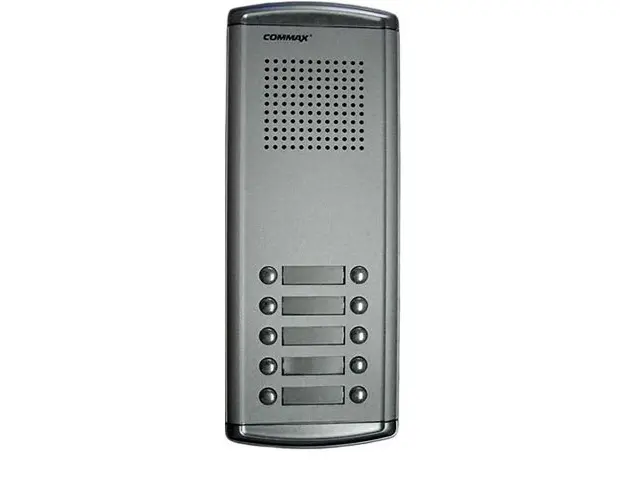 Interfon de exterior Commax DR-10AM, 10 familii, 12 V, ingropat