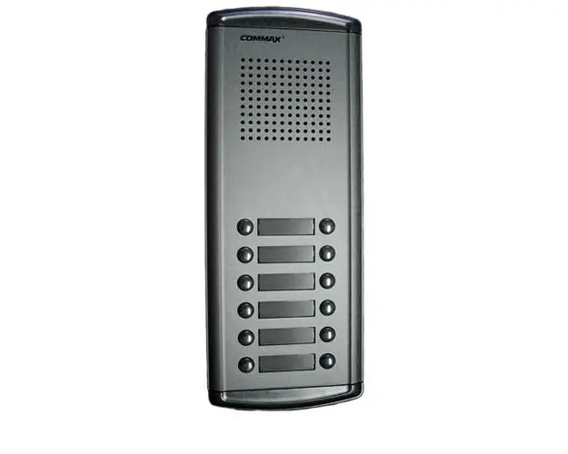 Interfon de exterior Commax DR-12AM, 12 familii, 12 V, ingropat