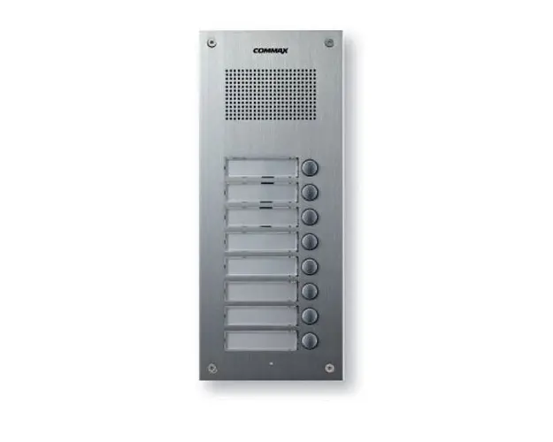 Interfon de exterior Commax DR-8UM, 8 familii, 12 V, ingropat