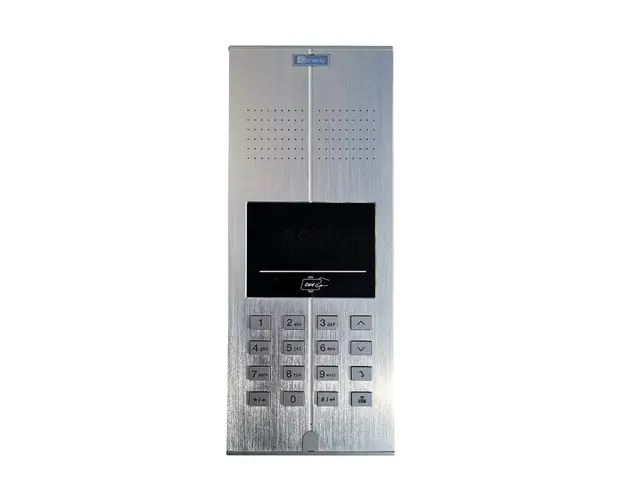 Interfon de exterior Genway WL-03NLX, 400 posturi, 4000 cartele, RFID 125 Khz, cod, ingropat