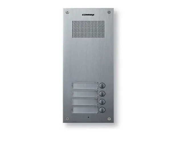 Interfon de exterior Master Commax DR-4UM, 4 familii, 12 V, ingropat