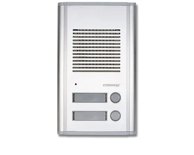 Interfon de exterior Commax DR-201AG, 2 familii, ingropat, 2 fire