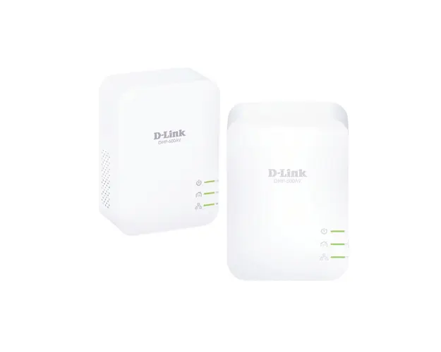 Kit adaptor powerline D-Link DHP-601AV, 1 port, 1000 Mbps, plug and play