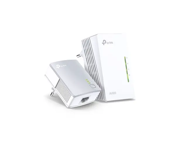 Kit adaptor powerline TP-Link TL-WPA4220KIT, 300 Mbps, 300 m, control de pe telefon
