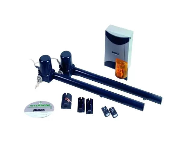 Kit automatizare poarta batanta Beninca DU.1NA, 400 Kg/canat, 3 m/canat, 230 Vac