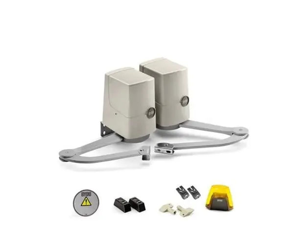 Kit automatizare poarta batanta BYOU PRETTY, 180 Kg/canat, 1.8 m/canat, 230 Vac